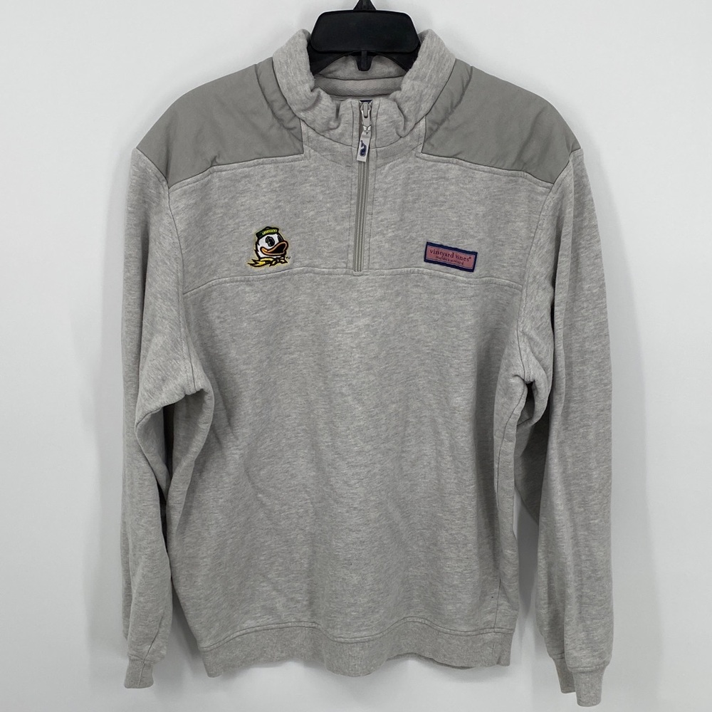 Oregon Ducks Vineyard Vines Zip-Up Sweater Men’s Size Large *read description *